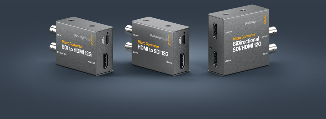 Familia Blackmagic Micro Converter 12G