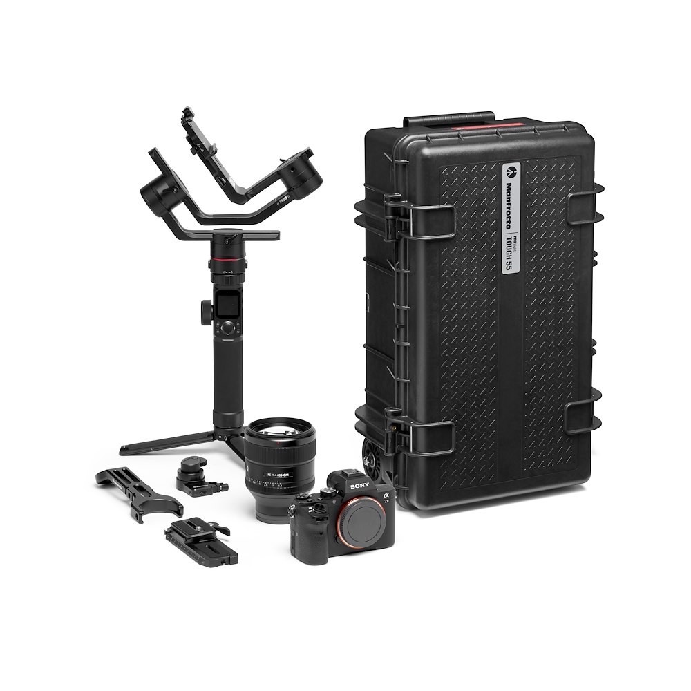 Maleta rígida Manfrotto PRO Light Tough TH-55 HighLid con espuma precortada