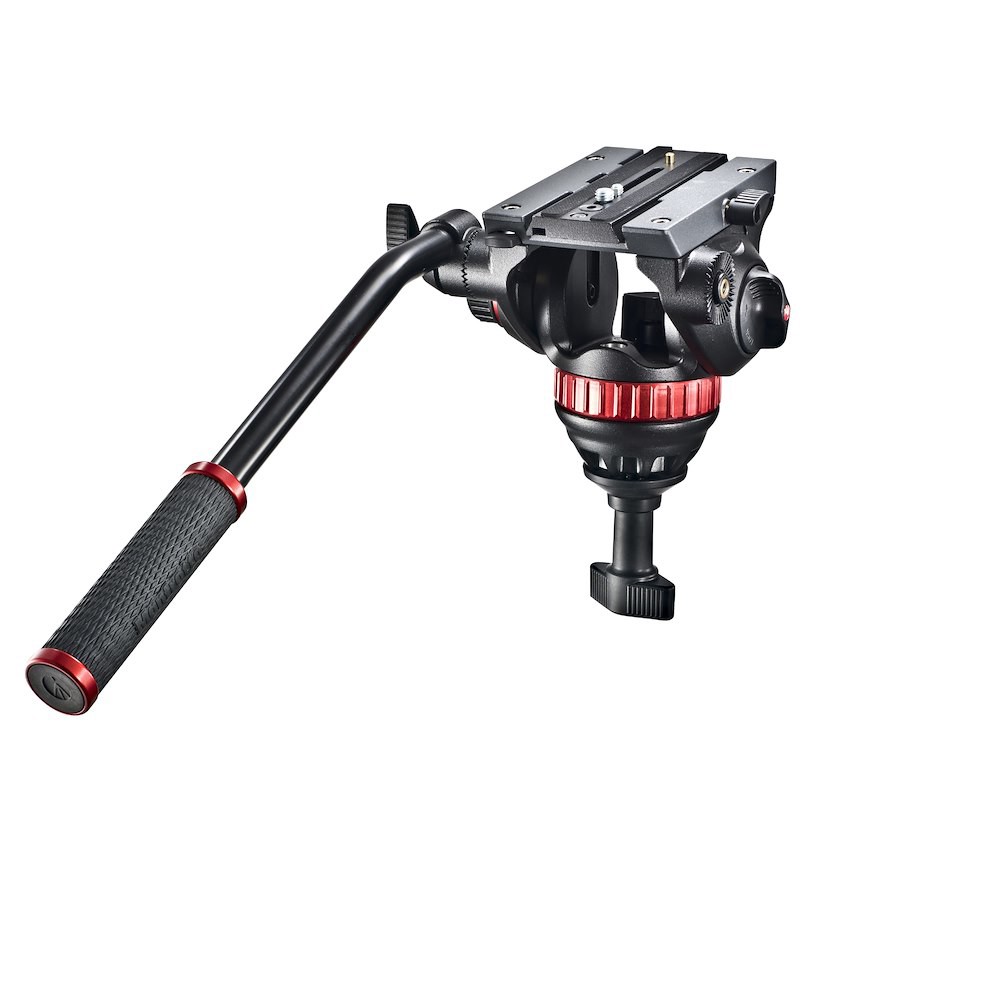 Cabezal de vídeo fluido Manfrotto MVH502A incluido