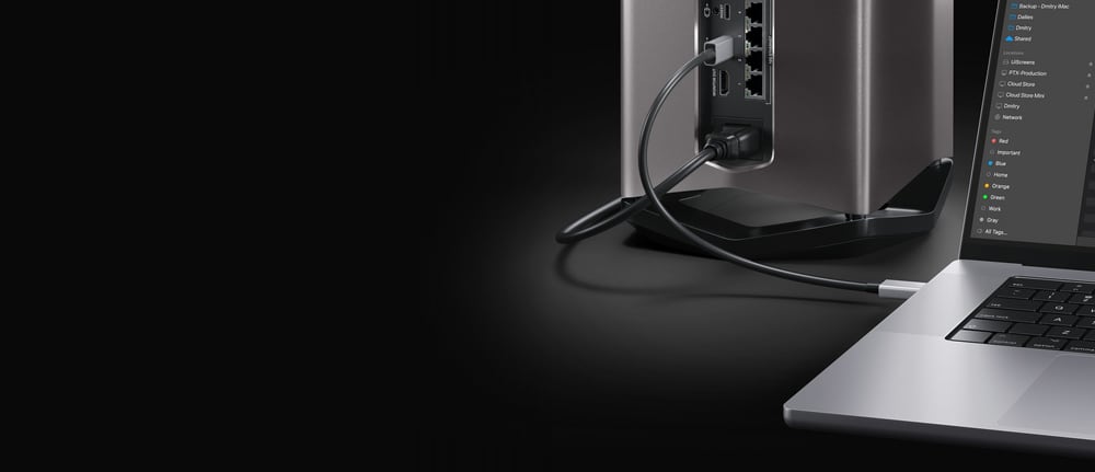 Blackmagic Design Cloud Store 80TB – USB-C para acceso rápido, importación y copia de seguridad
