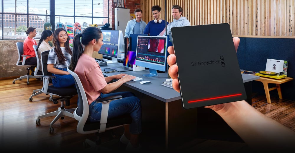 Blackmagic Design Cloud Pod – Pequeño y silencioso, sin almacenamiento interno