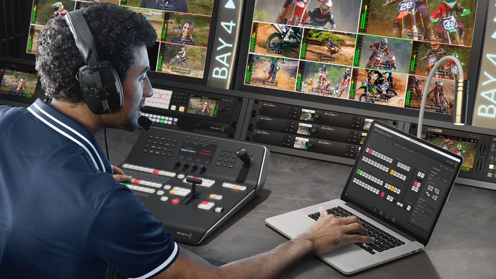 ATEM 4 M/E Constellation HD – Software y paneles de hardware