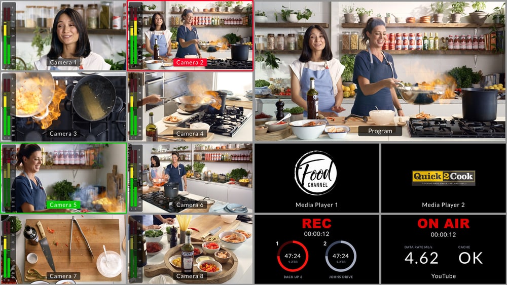 ATEM SDI Extreme ISO – Multiview de hasta 16 vistas