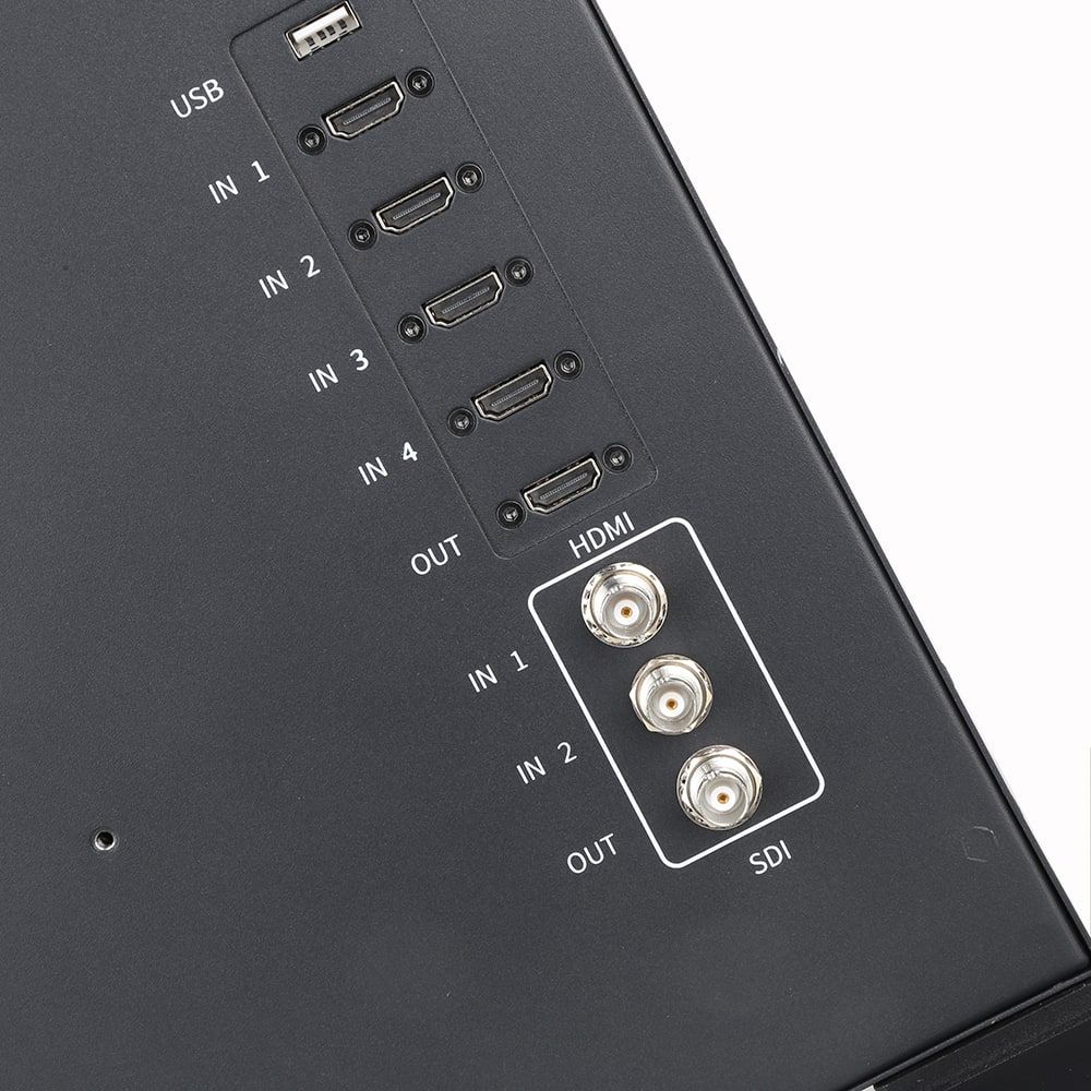 Cuatro HDMI, dos 3G-SDI