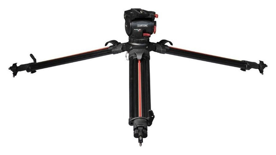 Cartoni Focus 10 SDS Alu System – Toma a ras de suelo