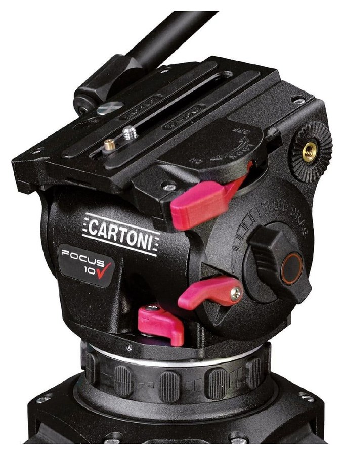 Cartoni Focus 10 SDS Carbon System – Palancas de control