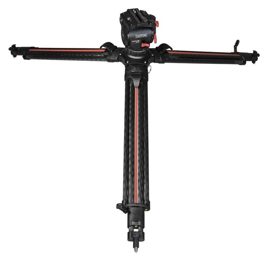 Cartoni Focus 10 SDS Carbon System – Toma a ras de suelo