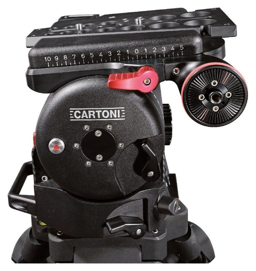 Cartoni Master 65 – Mandos en los laterales