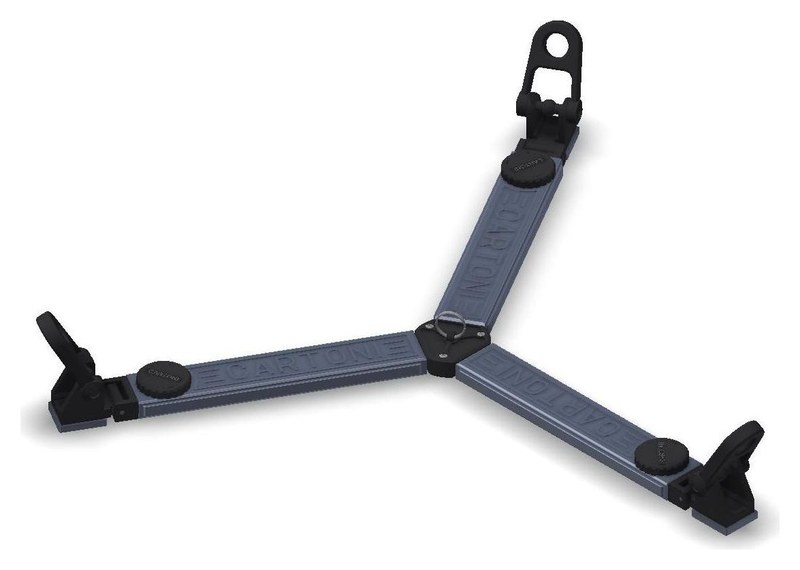Cartoni S832/F araña de suelo ENG/EFP, flexible