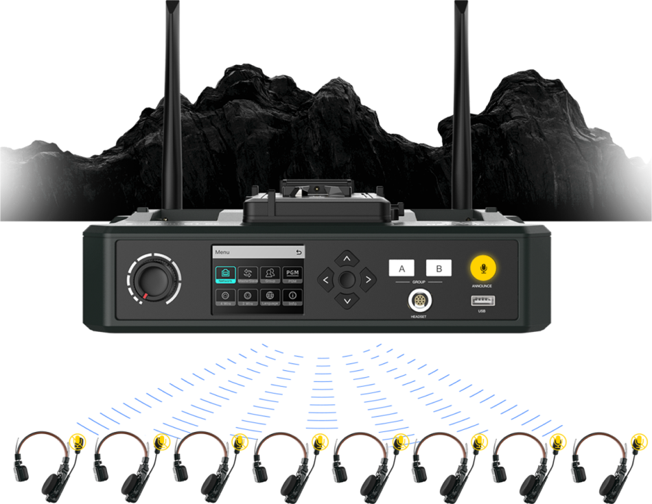 Solidcom C1 Pro HUB ANNOUNCE function
