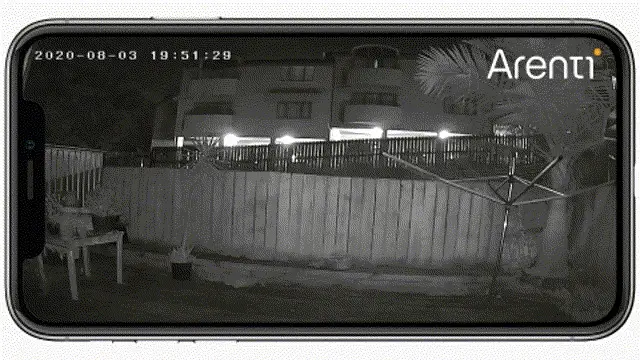 Laxihub outdoor camera night vision