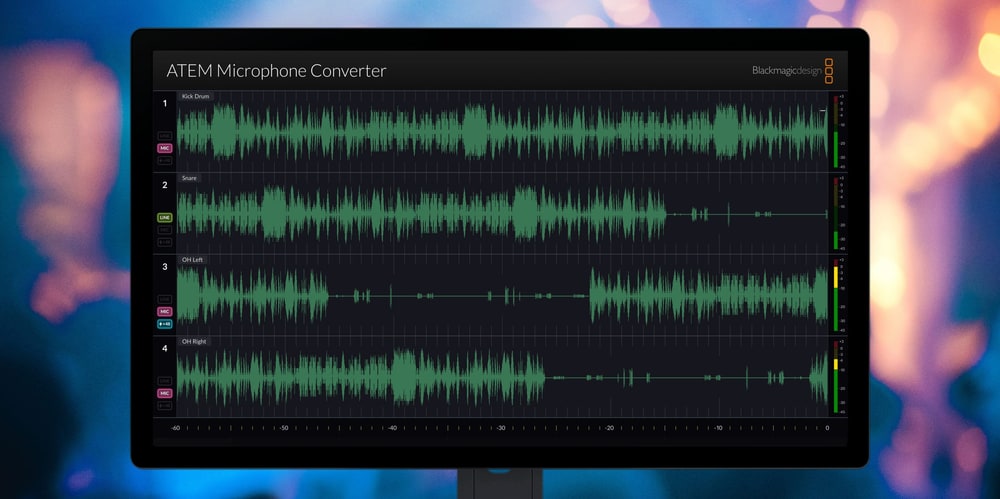 ATEM Microphone Converter – Monitorización por HDMI