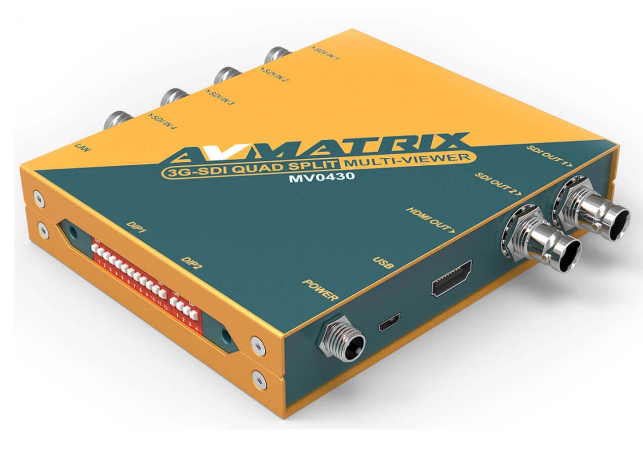 AVMATRIX MV0430 – Entradas y salidas