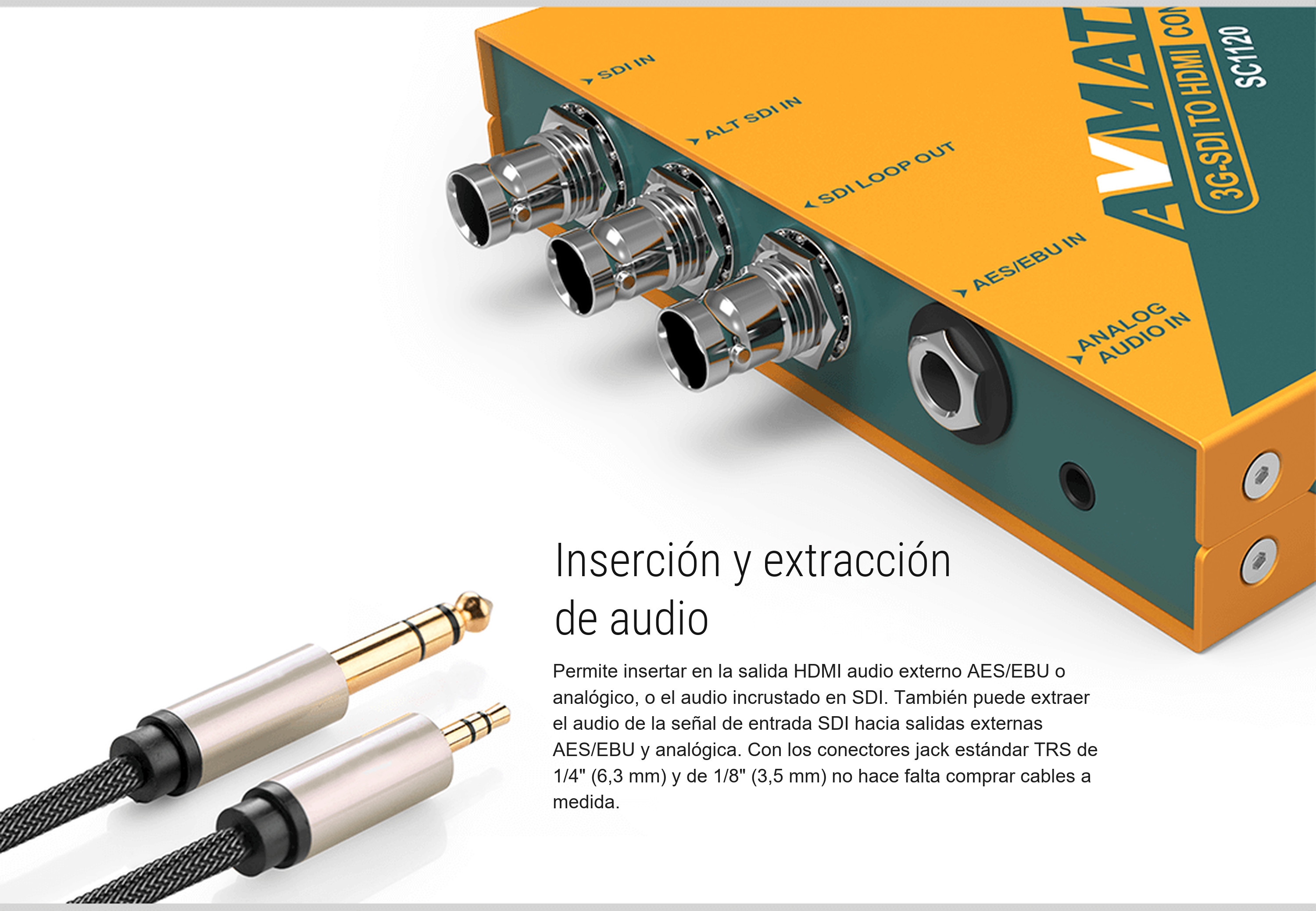 AVMATRIX SC1120 – infografía