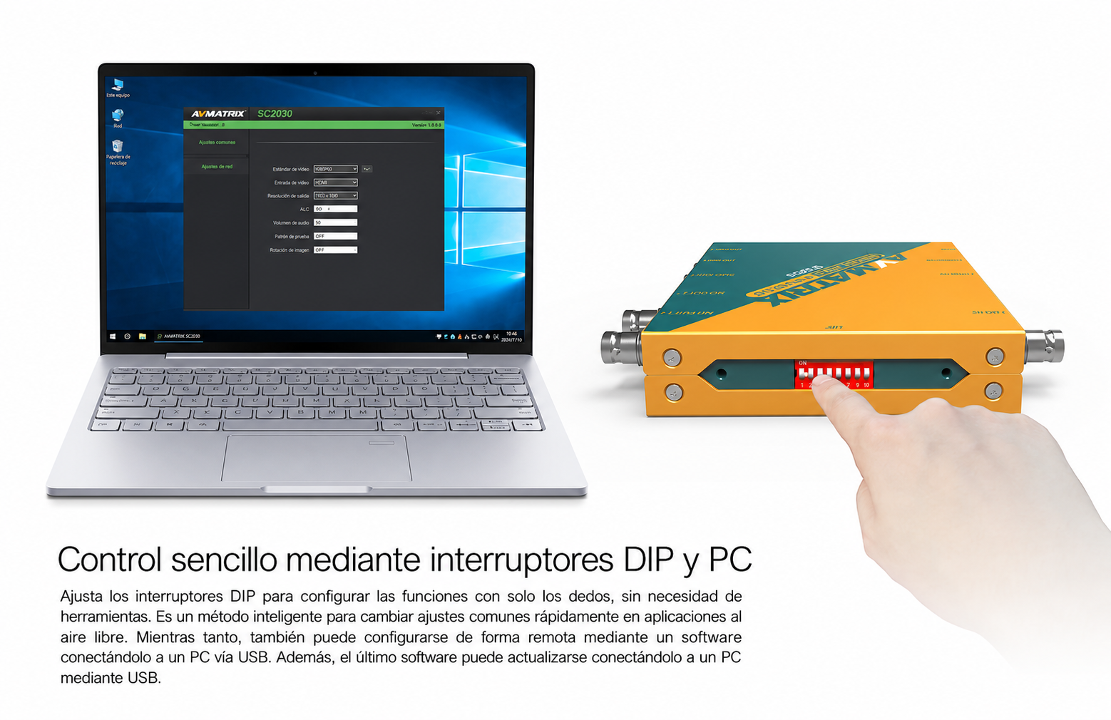 AVMATRIX SC2030 – infografía en español 4