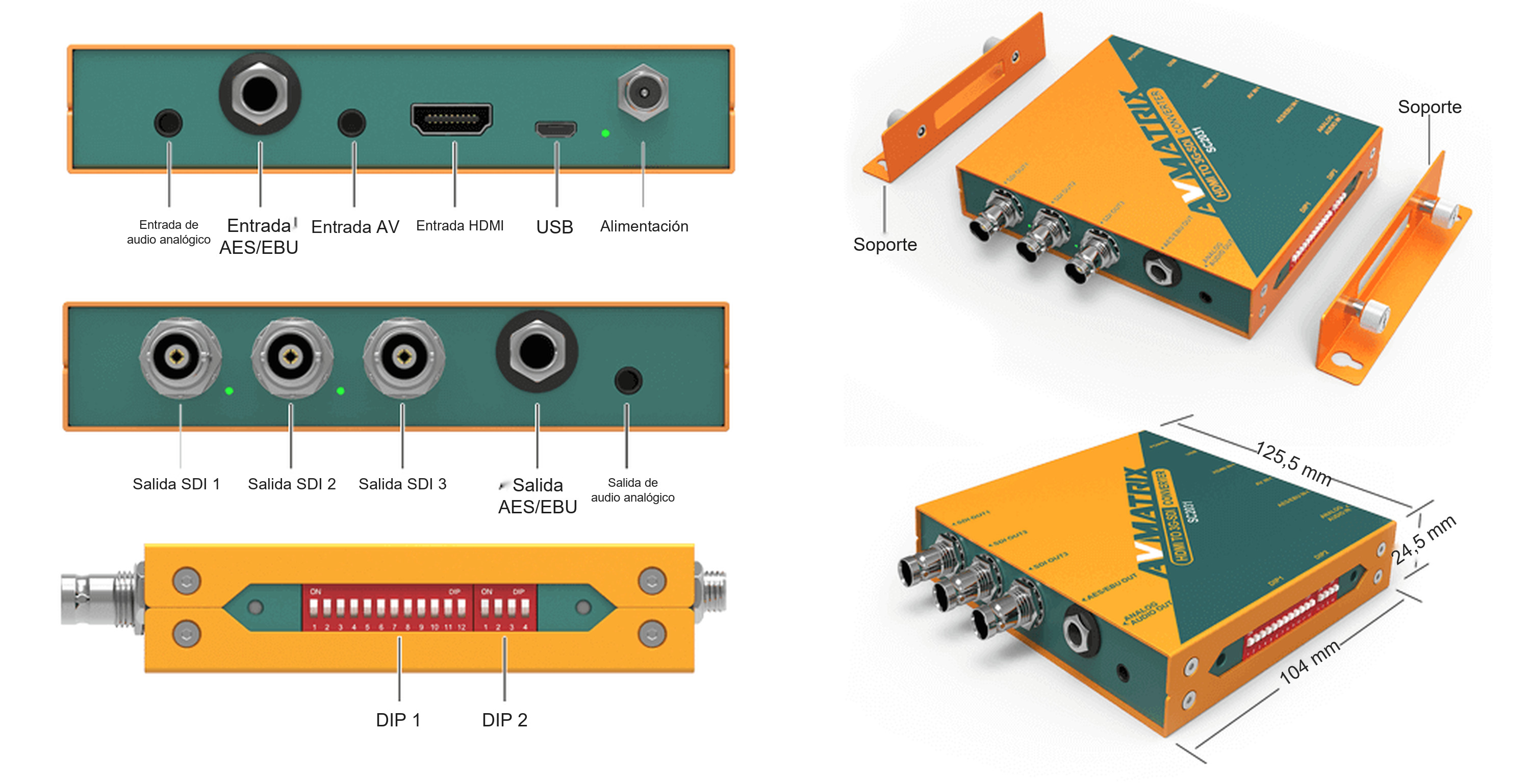 AVMATRIX SC2031 – infografía