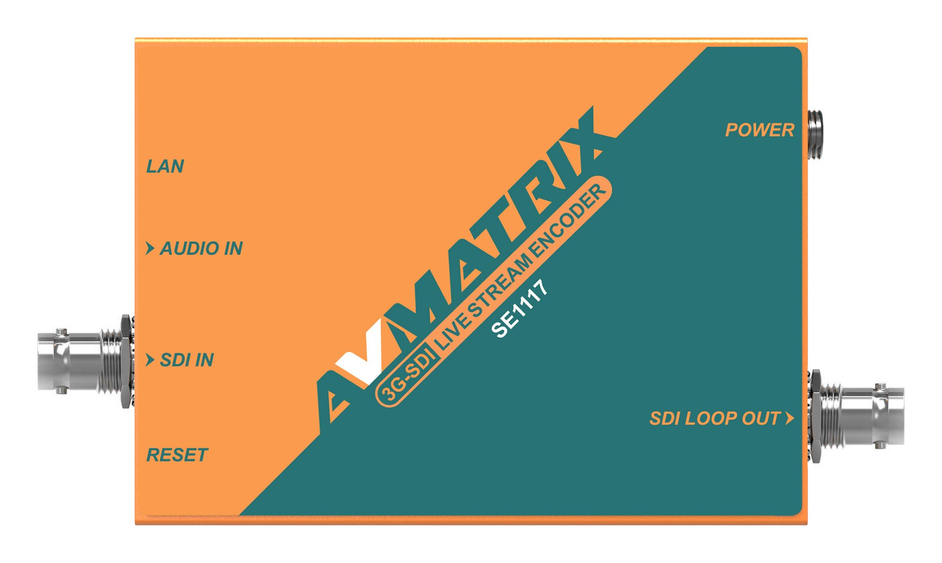 AVMATRIX SE1117 – Conectores rotulados en la parte superior