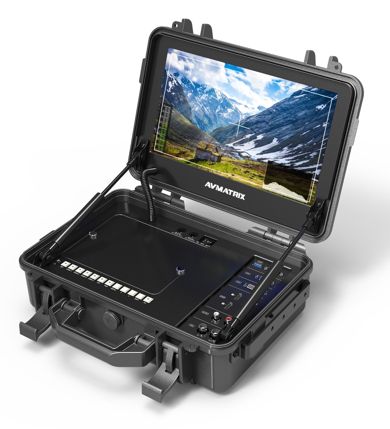 AVMATRIX PM1250 – Monitor en la maleta