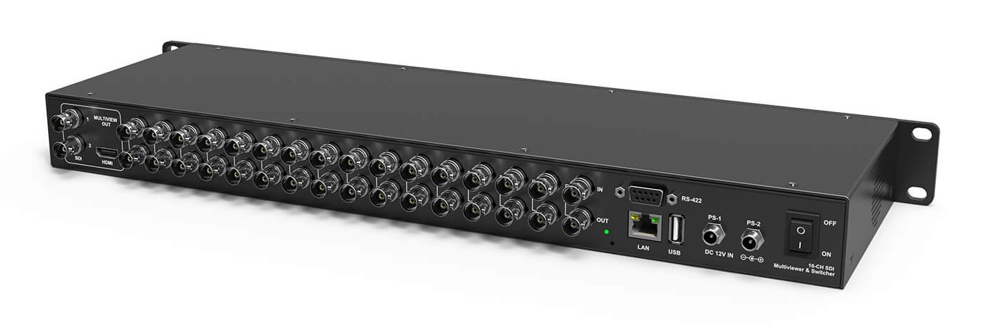 AVMATRIX MMV1630 – Panel trasero con 16 entradas