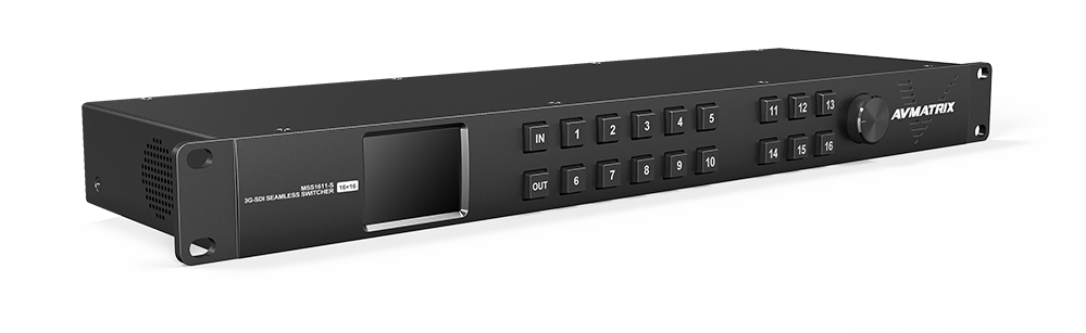 AVMATRIX MSS1611S – Panel frontal metálico