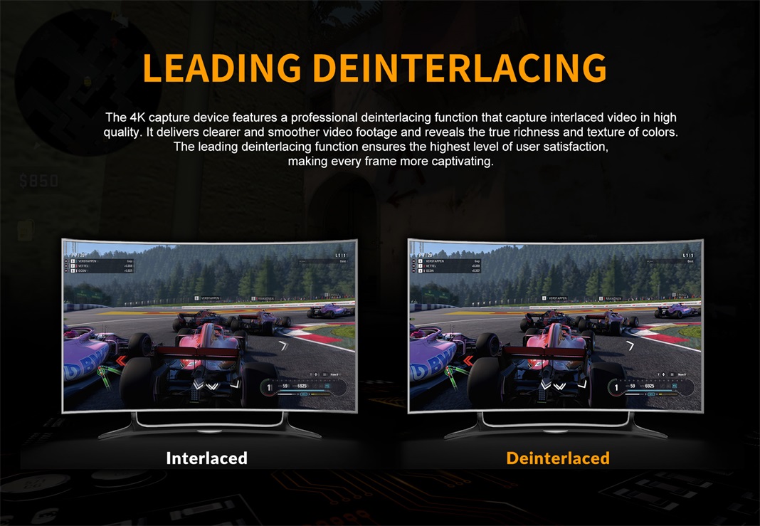 AVMATRIX UC2218-4K desentrelazado