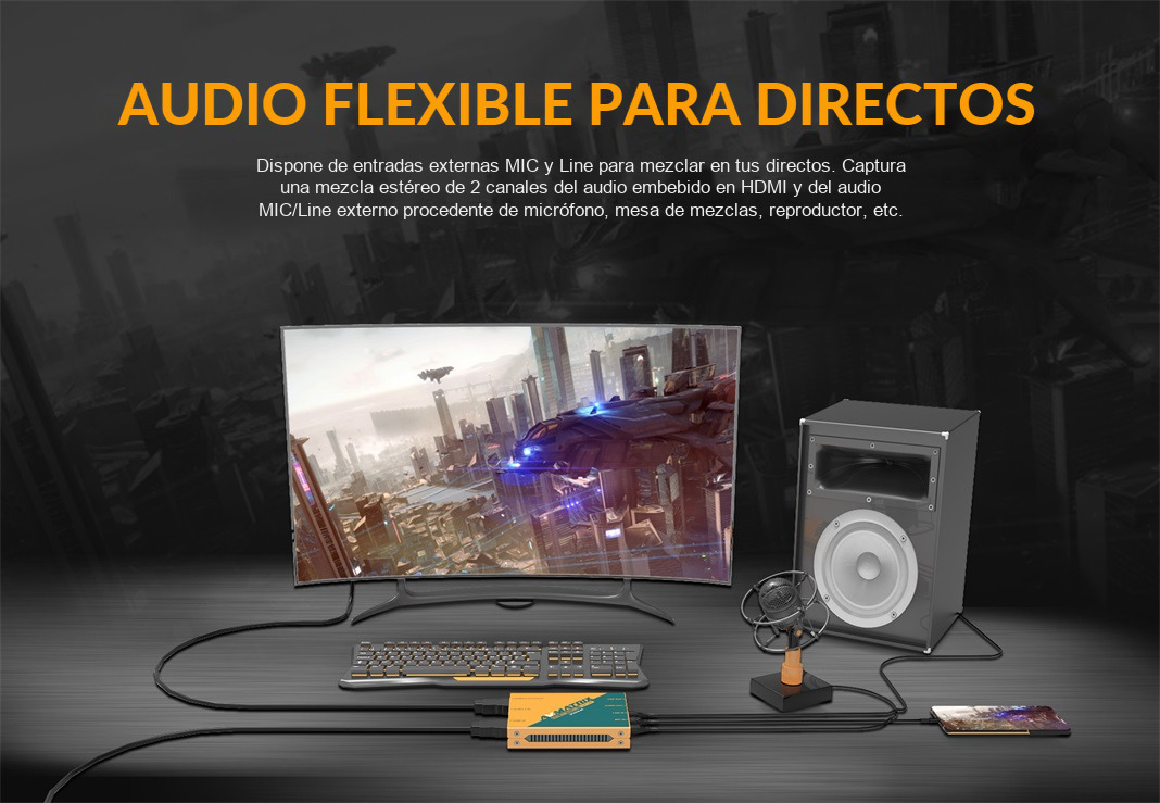 AVMATRIX UC2218-4K – infografía