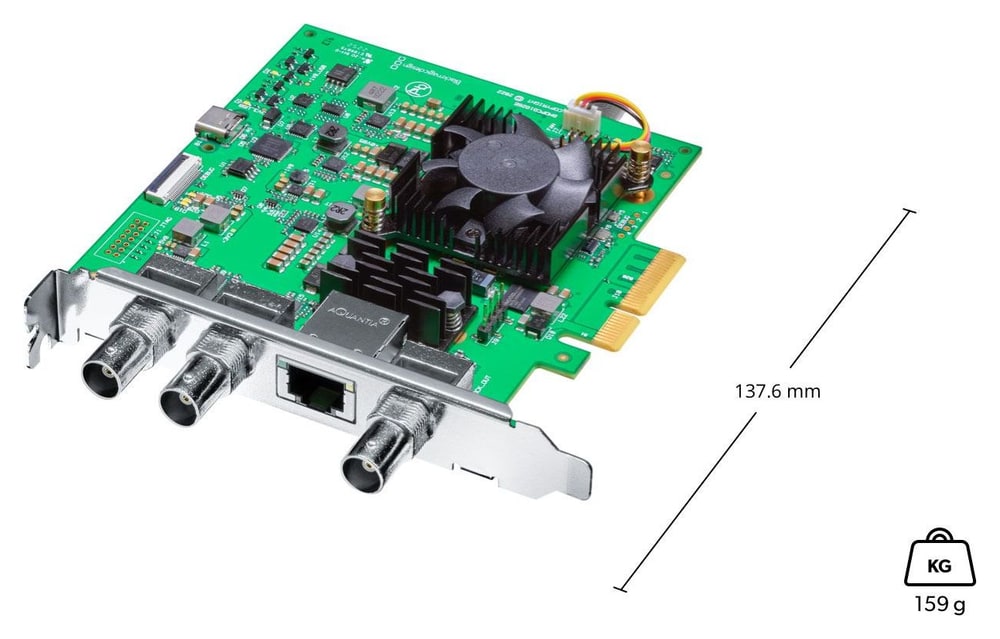 DeckLink IP/SDI HD – Dimensiones e instalación