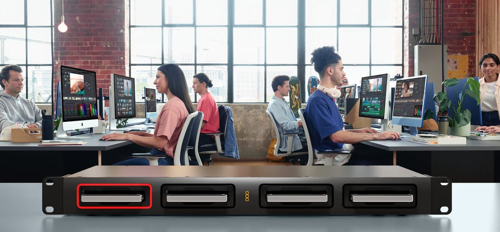 Blackmagic Design Cloud Dock 4 – Diseño compacto para rack