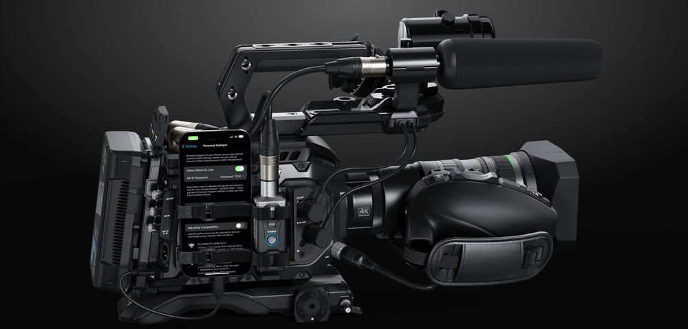 Blackmagic Design URSA Broadcast ENG Kit – Un asa para trabajar a mano