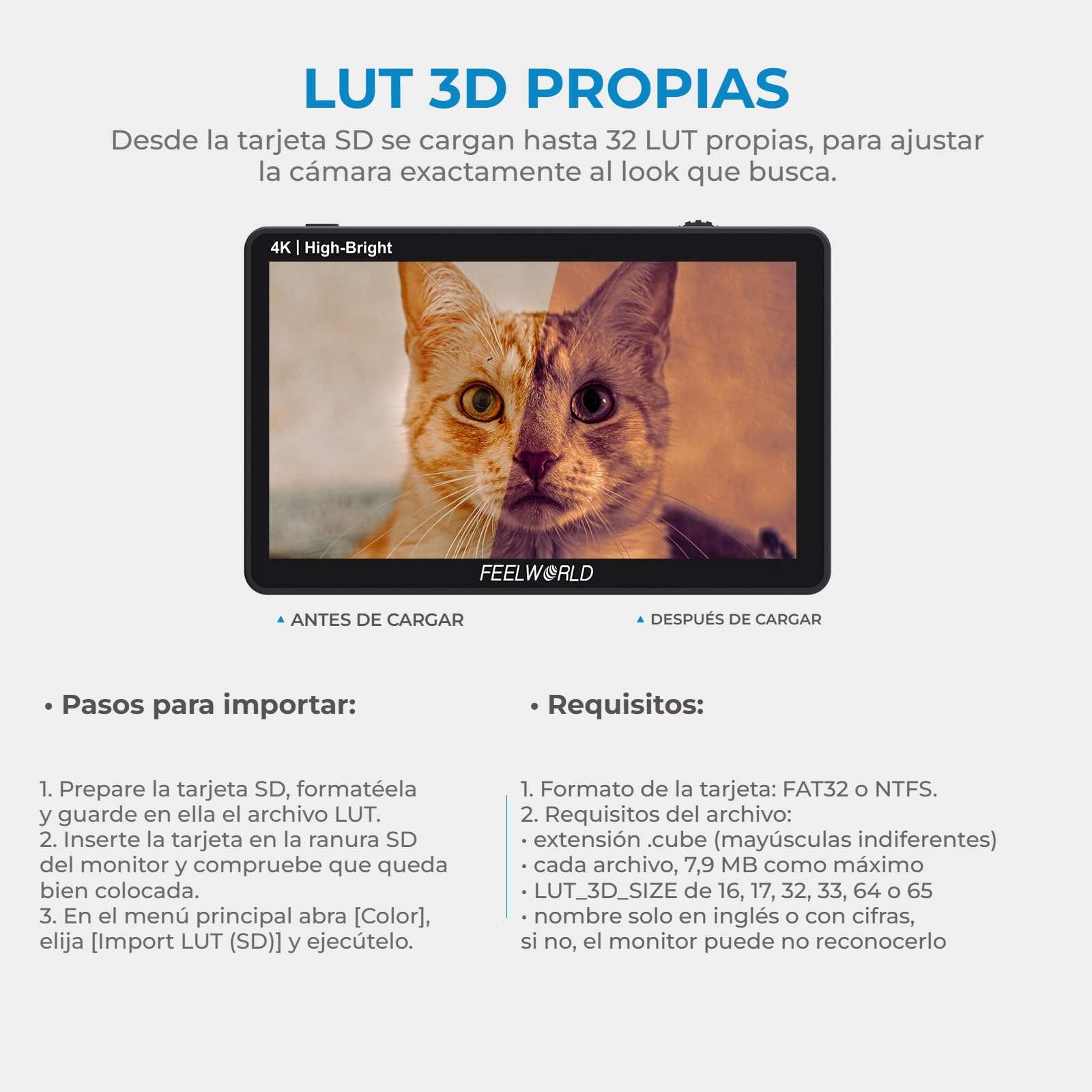 FEELWORLD LUT6E