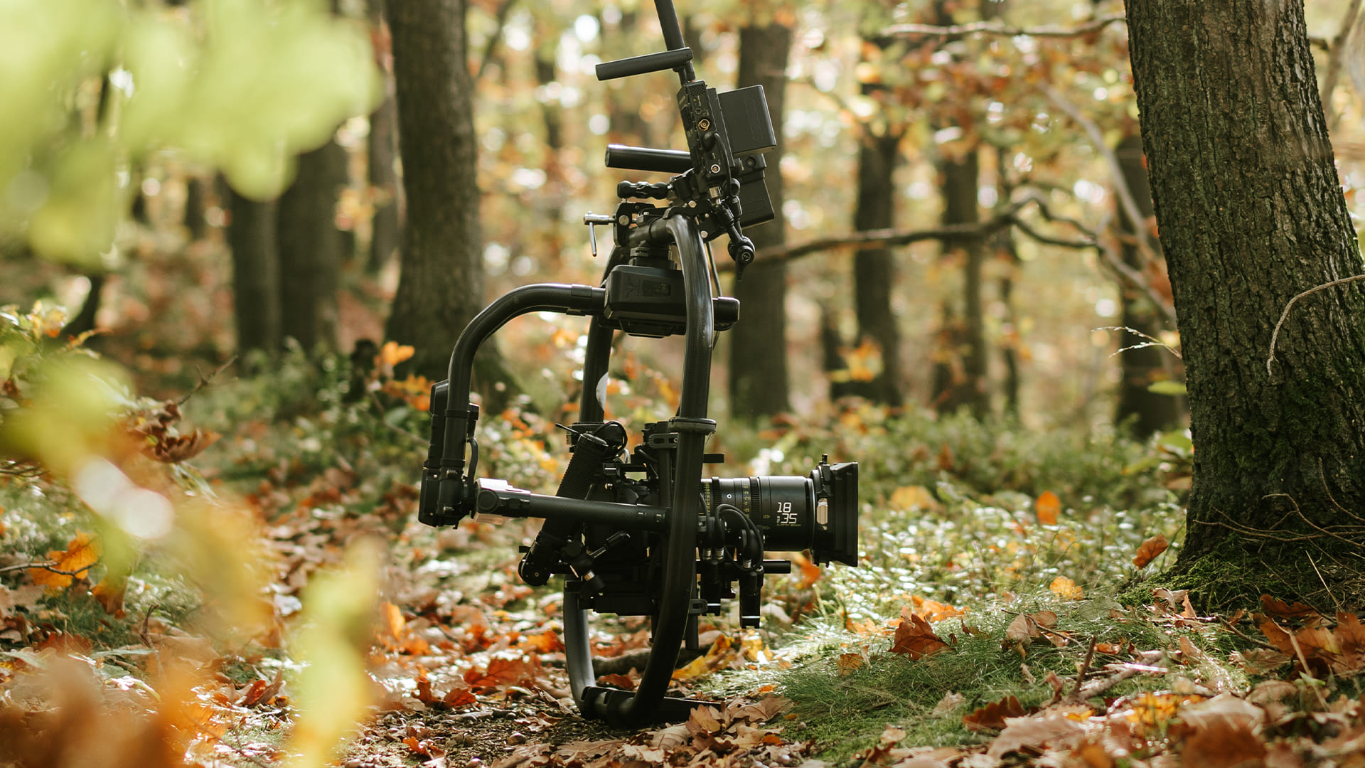 Catta Ace 18–35 mm on a cine rig