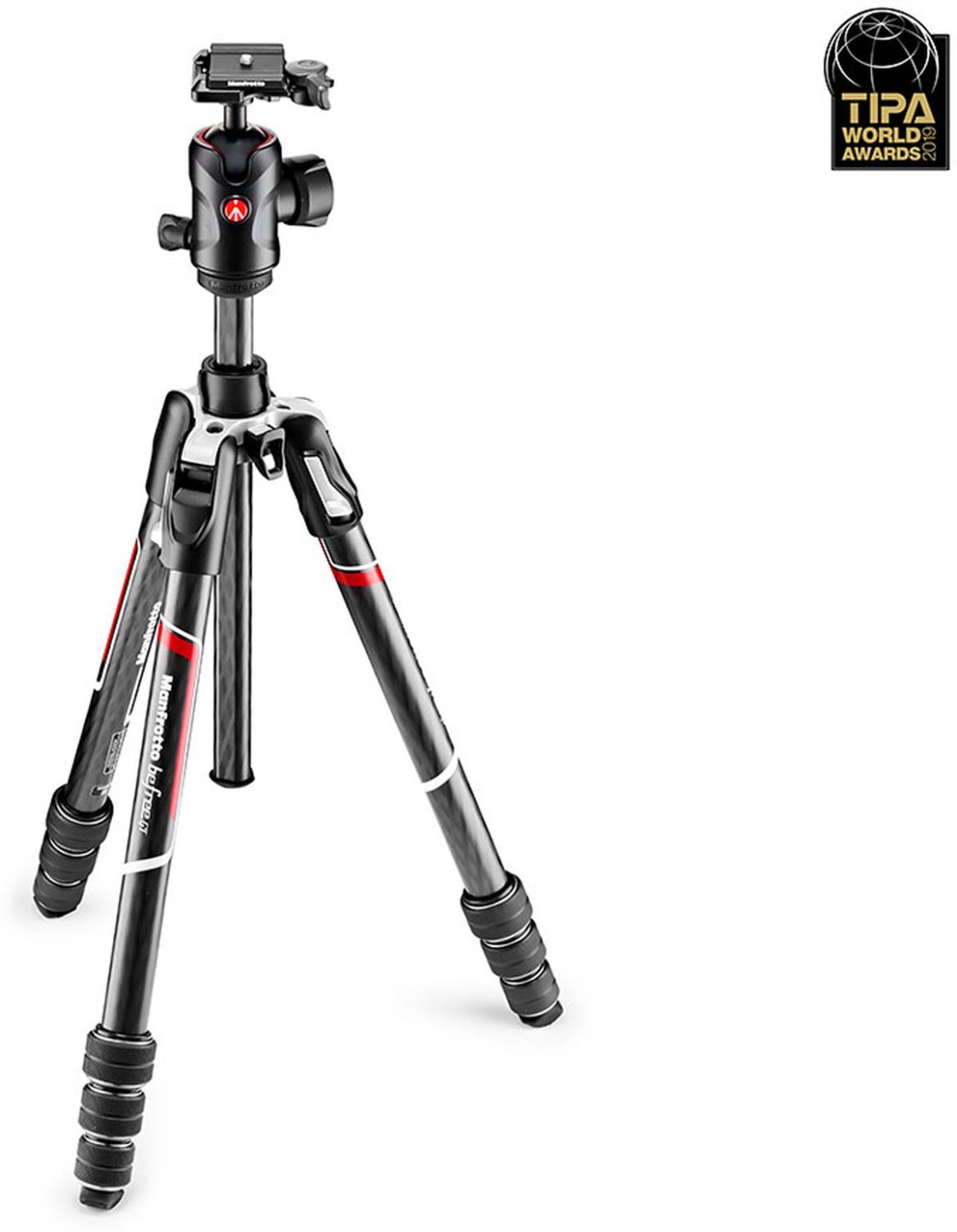 Manfrotto Befree GT PRO Carbon trípode con rótula 496