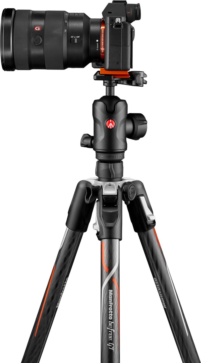 Kulová hlava 496 a destička 200PL-PROSONY v sadě Manfrotto MKBFRTC4GTA-BH