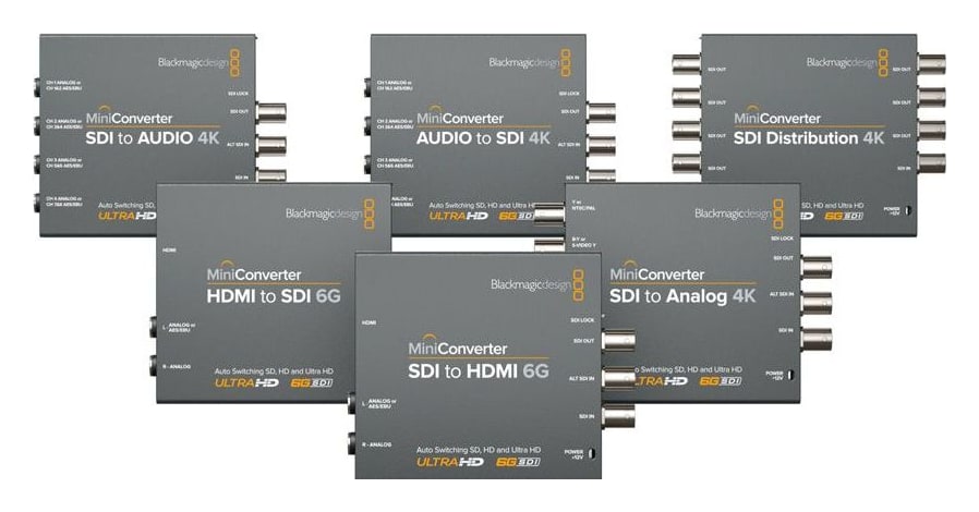 Mini Converter SDI to Analog 4K – Para archivo y trabajo en directo
