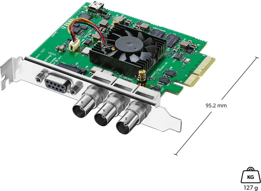 DeckLink SDI 4K – Dimensiones e instalación