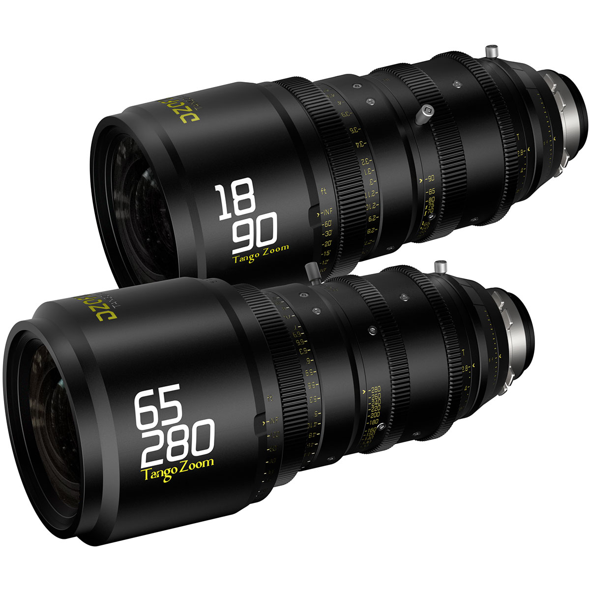 Sada DZOFILM Tango 18–90 mm a 65–280 mm
