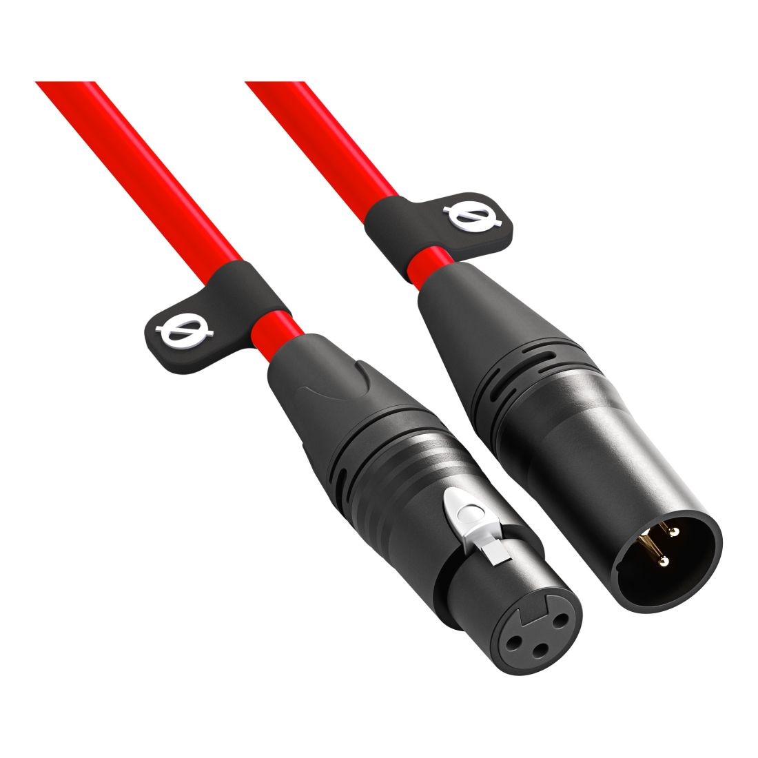 RØDE XLR Cable 3m (Red) – Construcción profesional