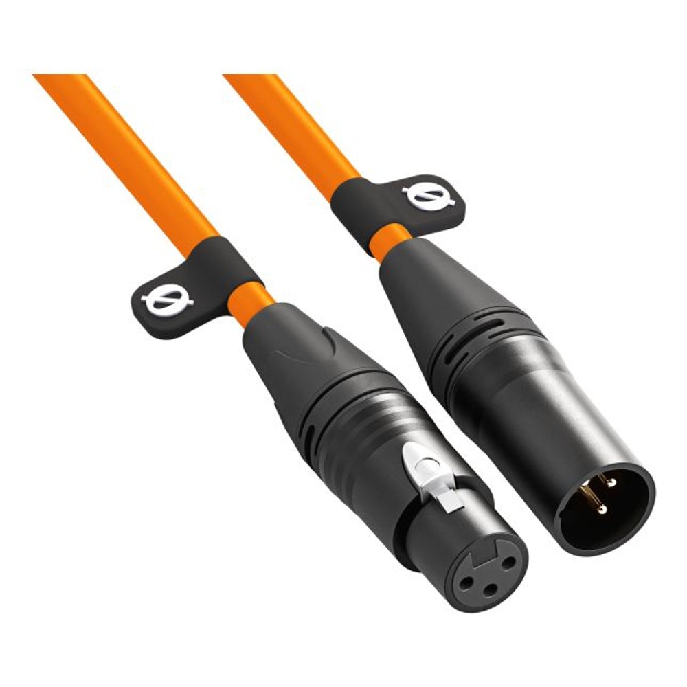 RØDE XLR Cable 3m (Orange) – Construcción profesional