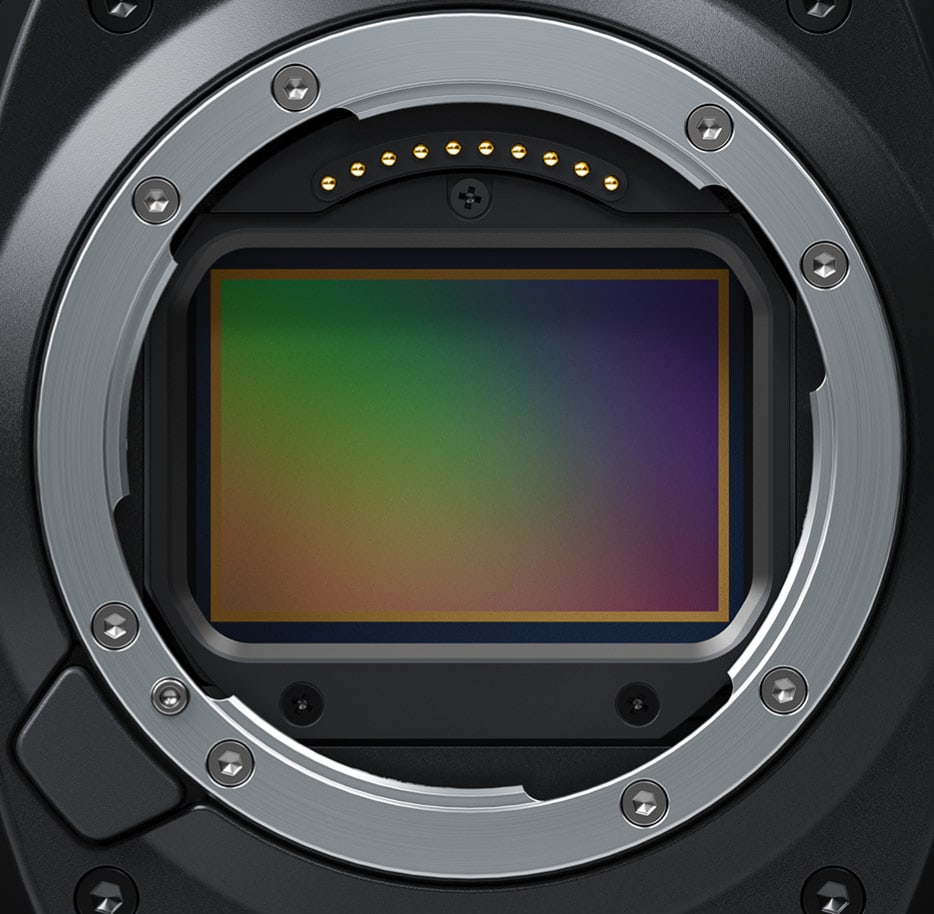 Blackmagic Cinema Camera 6K – Sensor full frame con filtro óptico de paso bajo