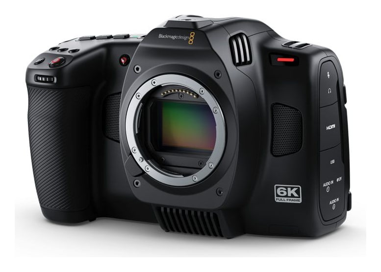 Blackmagic Cinema Camera 6K – Montura L-Mount para ópticas modernas y antiguas