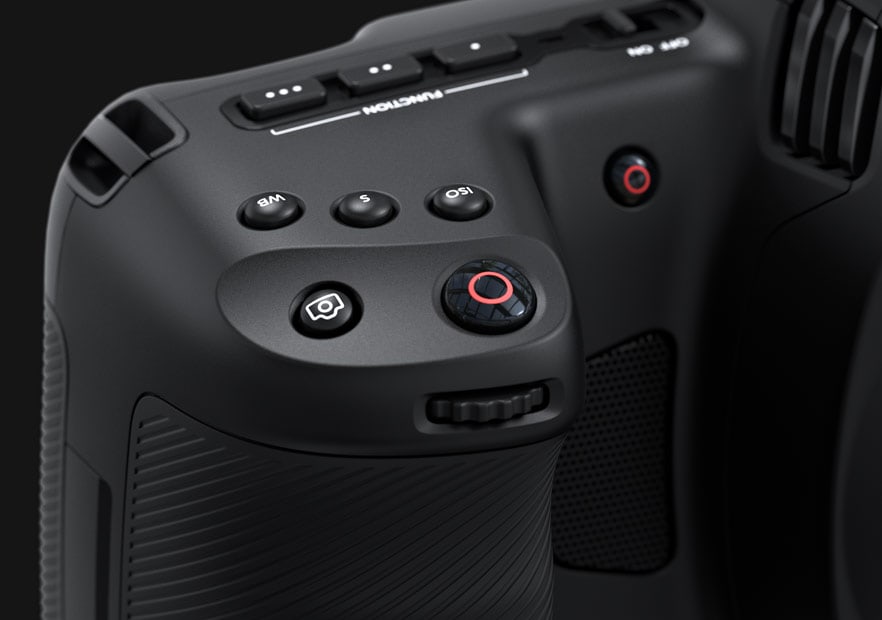Blackmagic Cinema Camera 6K – Controles al alcance de los dedos