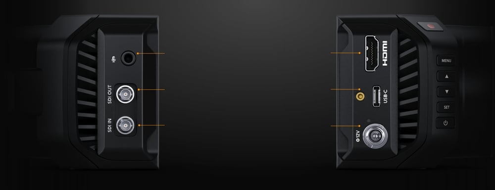 Blackmagic Design Micro Studio Camera 4K G2 – 12G-SDI y HDMI