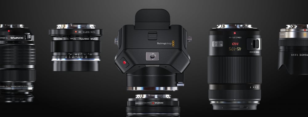 Blackmagic Design Micro Studio Camera 4K G2 – Objetivos MFT y sensor sensible