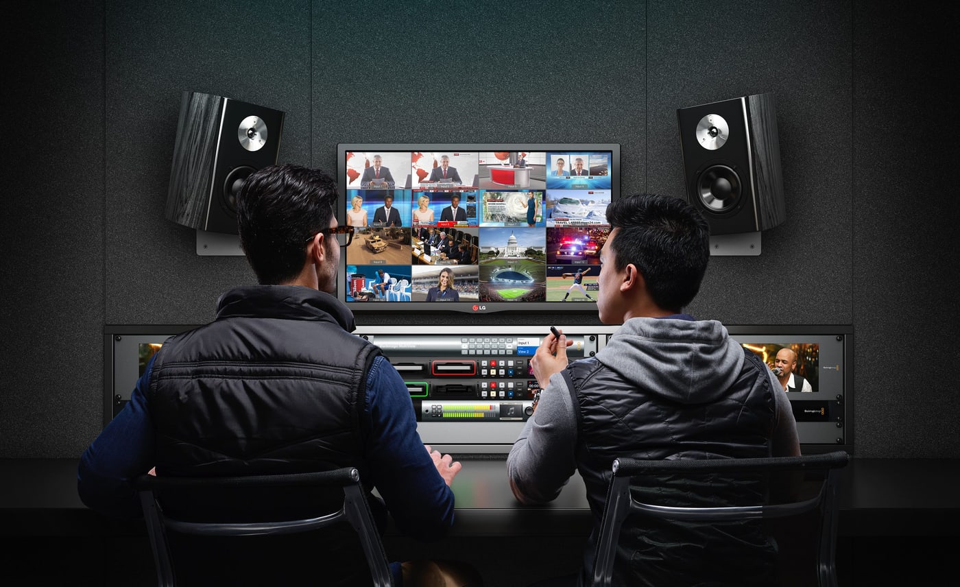 Blackmagic MultiView 16 – Previsualización nítida en Ultra HD