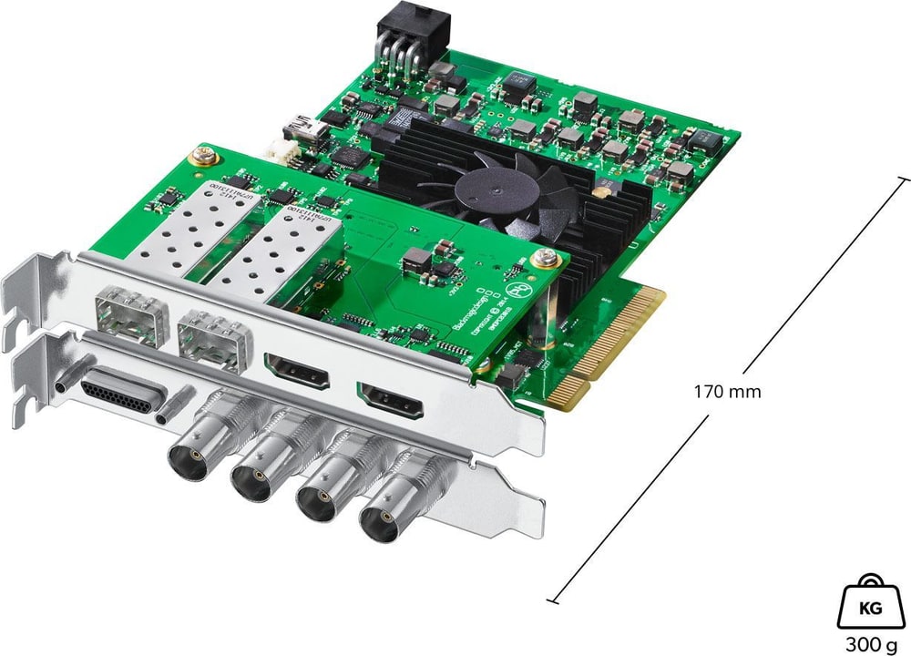 DeckLink 4K Extreme 12G – Para estaciones de trabajo potentes