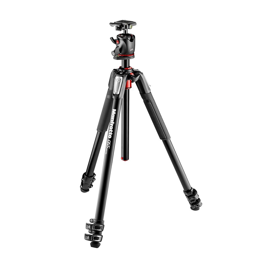Manfrotto MK055XPRO3-BHQ2 kit completo de trípode de aluminio con rótula XPRO