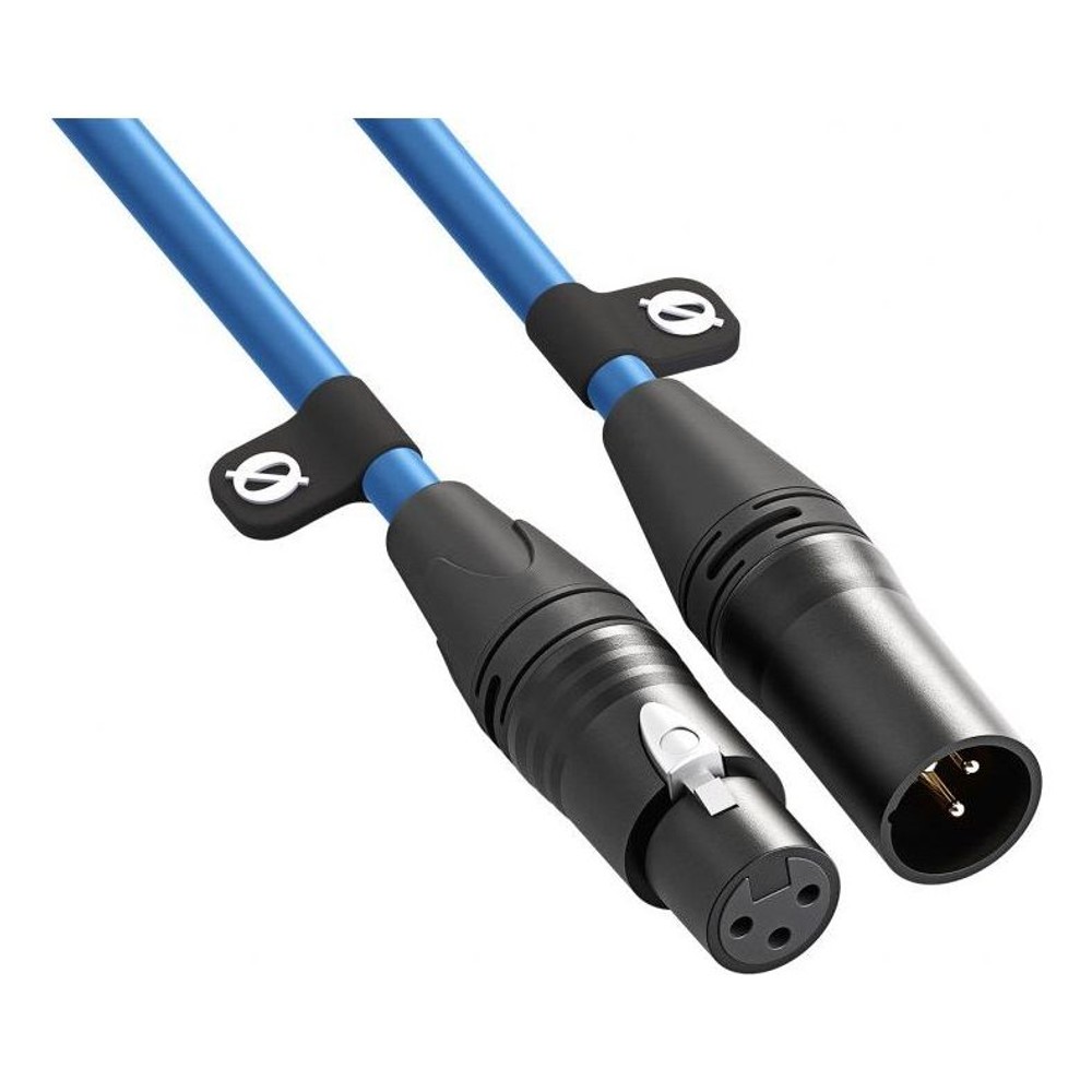 RØDE XLR Cable 3m (Blue) – Construcción profesional