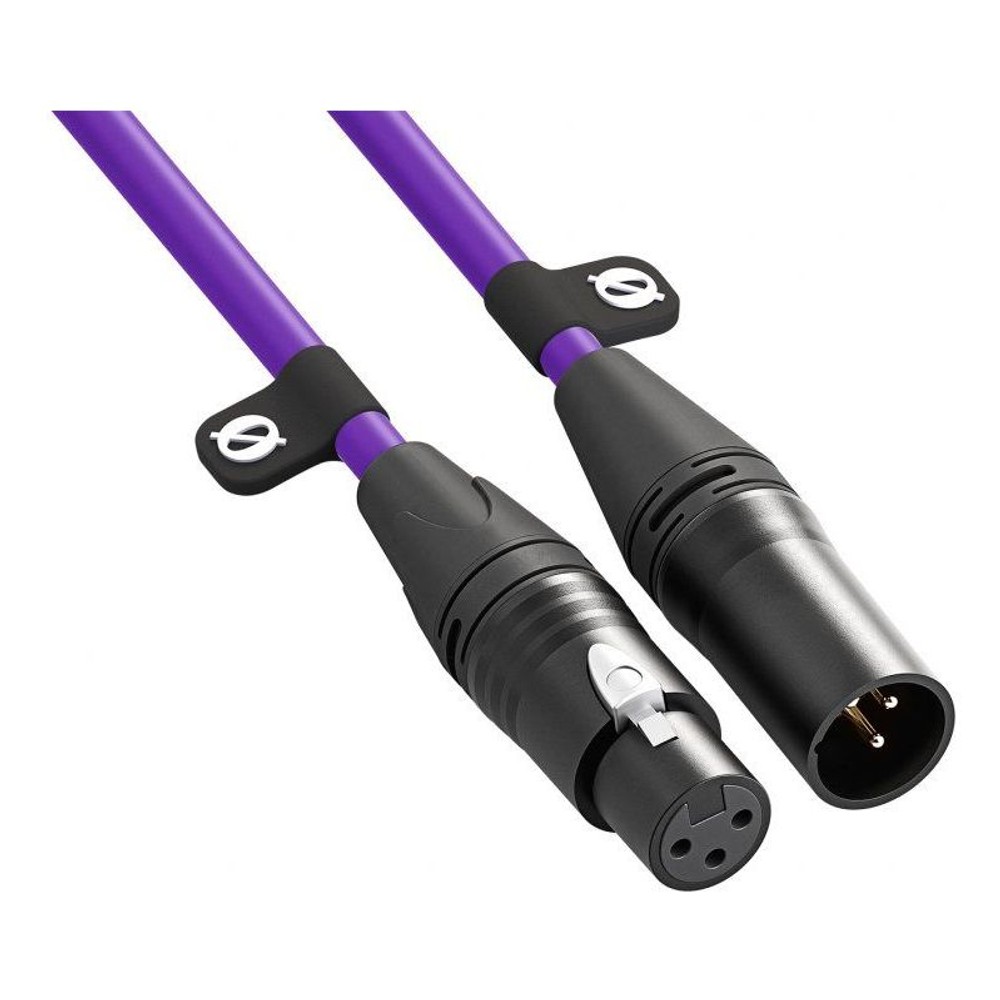 RØDE XLR Cable 6m (Purple) – Construcción profesional