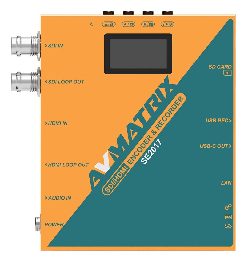 AVMATRIX SE2017 – Panel frontal con pantalla