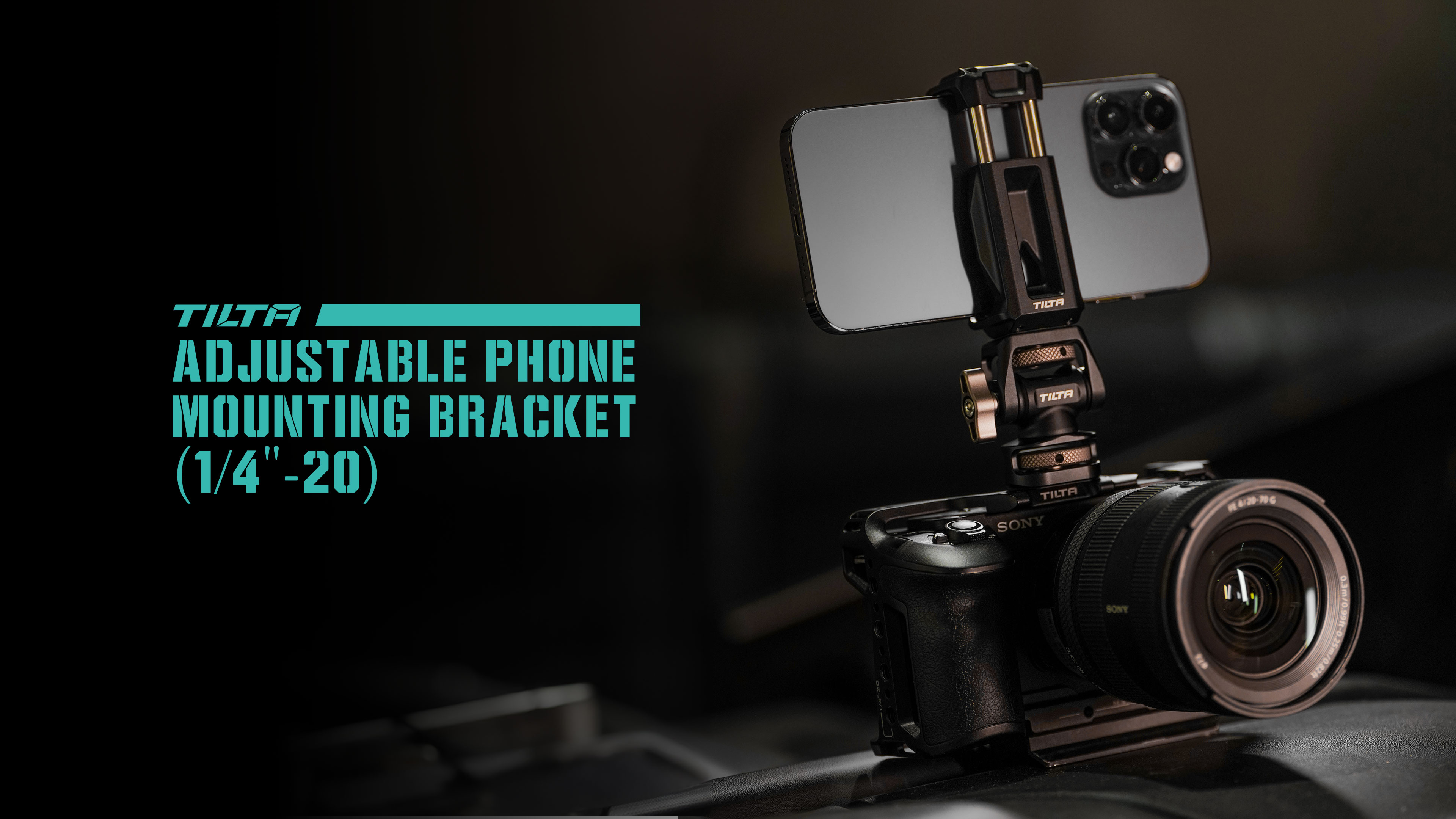Tilta Adjustable Phone Mounting Bracket (1/4 Tilta Adjustable Phone Mounting Bracket (1/4